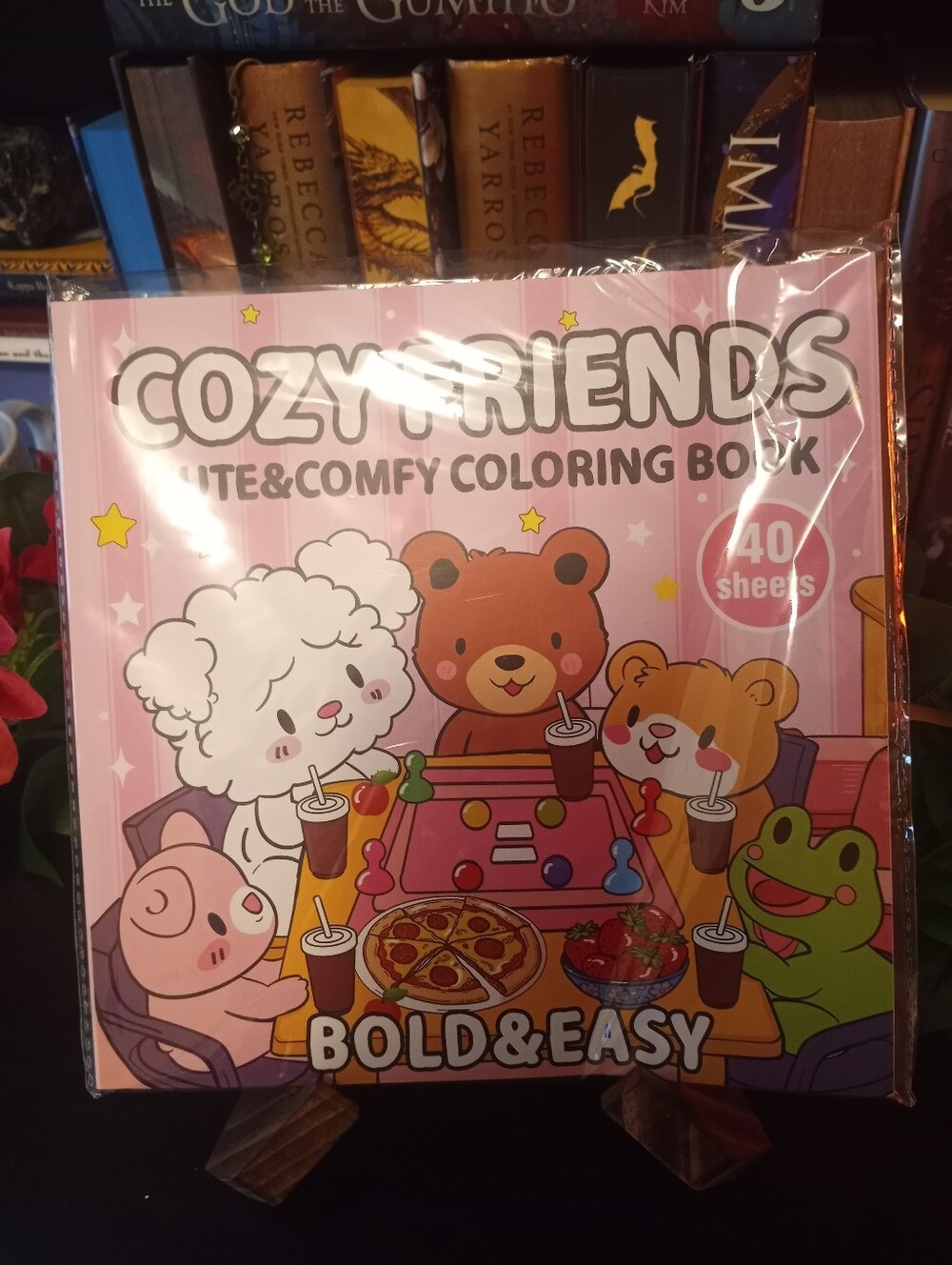 Cozy Friends Cute And Comfy Coloring Book